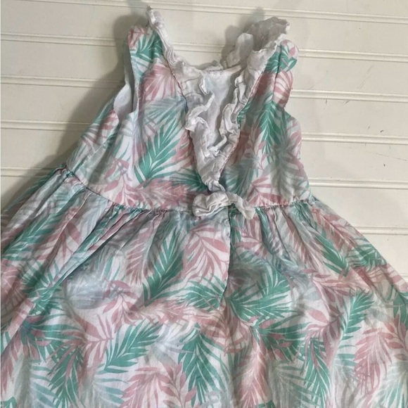 Tommy Bahama Kids Toddler Girls Tropical Palm Leaves Sun Dress Size 3T - Picture 11 of 12